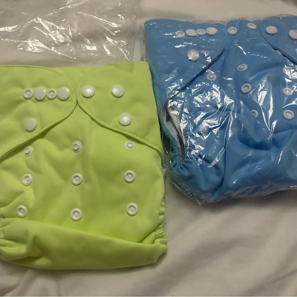 2 Babygoal Reusable Cloth Diaper - New, Eco-Friendly, Adjustable